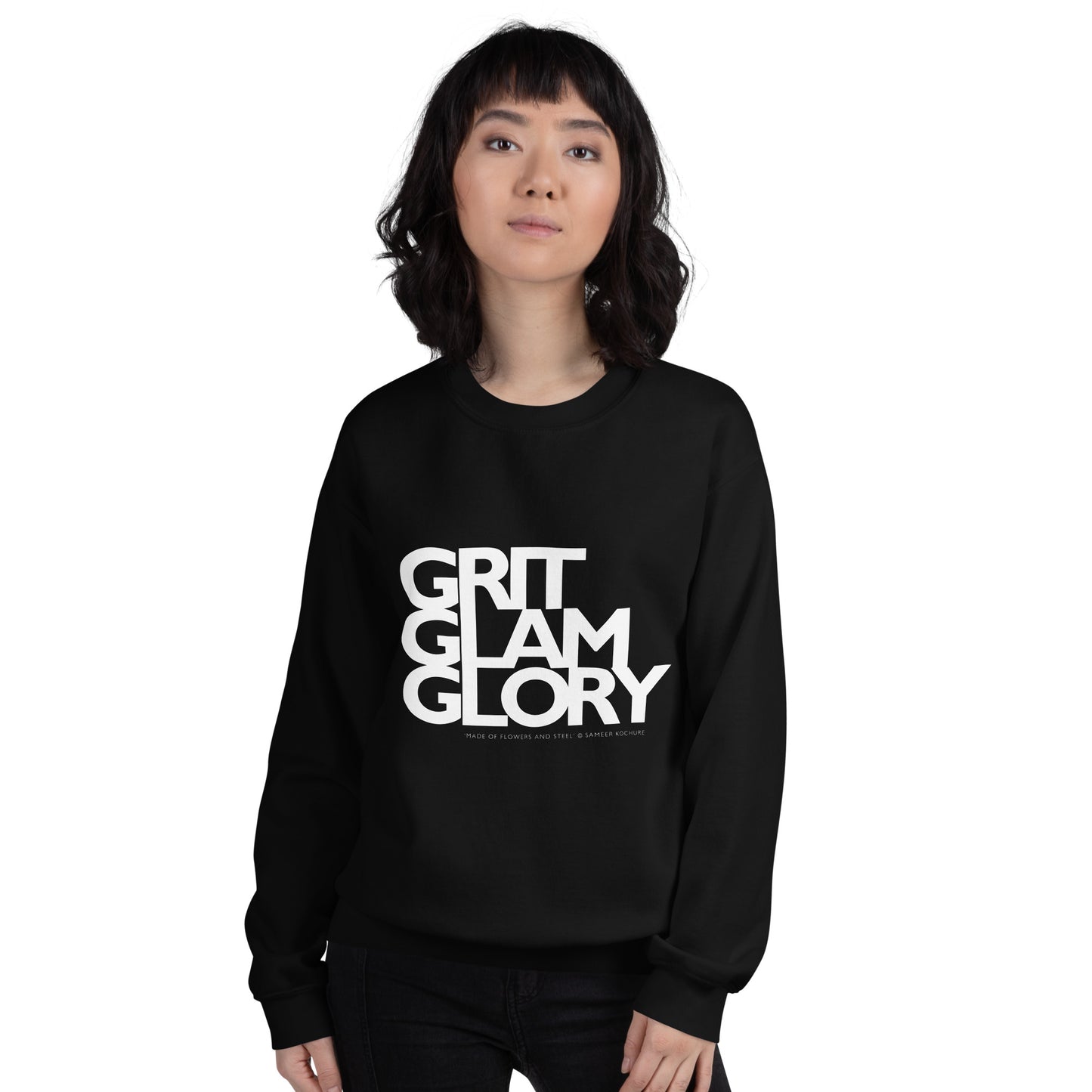 Grit Glam Glory: Unisex Sweatshirt